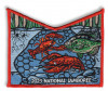 P24872 2023 National Jamboree (OA Pocket Red Border)