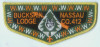 Buckskin Lodge Flaps METALLIC GOLD BORDER