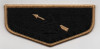 BUCKSKIN SUBDUED GOLD BORDER FLAPS