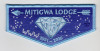 Mitigwa Lodge 75th Arrows Flap (Light blue)