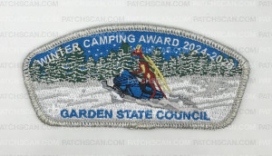 Patch Scan of Garden State CCL Winter camping