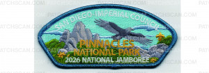 Patch Scan of 2026 National Jamboree CSP Pinnacles (PO 103163)