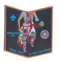 K123637 - GRAND CANYON COUNCIL - NOAC 2015 POCKET FLAP (COPPER METALLIC) Grand Canyon Council #10