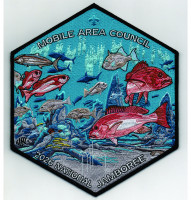 2026 National Jamboree Center Piece (PO 103925) Mobile Area Council #4