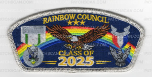 Patch Scan of Rainbow Council Class of 2025 CSP