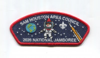 Sam Houston Area Council Jamboree 2026 (Space/Red) Sam Houston Area Council #576