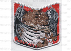 Patch Scan of 2018 NOAC Pocket Patch White Border (PO 87606)