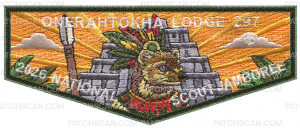 Patch Scan of SAC NATIONAL JAMBOREE 2026 FLAP