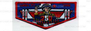 Patch Scan of USA 250th Flap George Washington (PO 103555)
