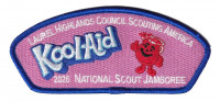 Laurel Highlands Council 2026 Jamboree Set (Kool Aid) Blue Laurel Highlands Cncl #527