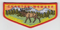 Kunamokst Lodge Charter Member flap Pacific Crest Council