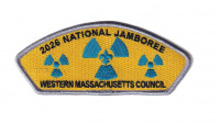 WMC National Jamboree Contingent 2026(Heart of CSP - Silver)(Ghosted #) Western Massachusetts Council #234