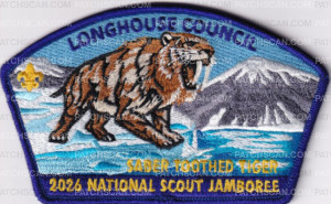 Patch Scan of 486720- Saber toothe - 2026 National Jamboree 