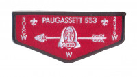 K123943 - HOUSATONIC COUNCIL - PAUGASSETT 553 NOAC 2015 FLAP (MERROW BORDER) Housatonic Council #69