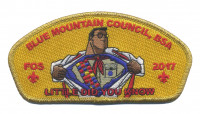 Blue Mountain Council- Little Did You Know- FOS gold metallic border Blue Mountain Council #604