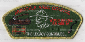 Patch Scan of Wood Badge CSP
