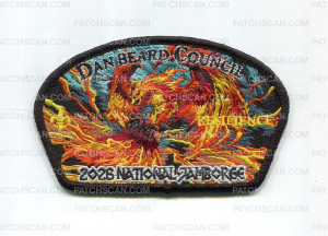 Patch Scan of Dan Beard Council 2026 Jamboree(CSP/Resilience)