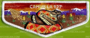 Patch Scan of Cahuilla 127 pocket flap