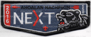 Patch Scan of AHOALAN NACHPIKIN NEXT FLAP
