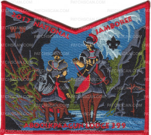 Patch Scan of 2017 National Jamboree - Abooikpaagun Lodge 399 - Pocket Piece