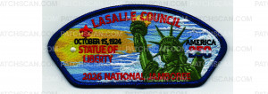 Patch Scan of 2026 National Jamboree CSP Statue of Liberty (PO 103458)