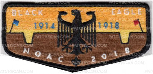 Patch Scan of Black Eagle NOAC 2018 Flap