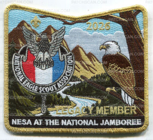 Patch Scan of NESA LEGACY MEMBER JAMBOREE POCKET