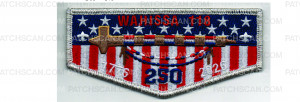 Patch Scan of USA 250th Flap (PO 103742)