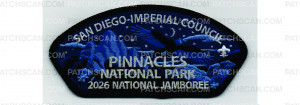 Patch Scan of 2026 National Jamboree CSP Pinnacles (PO 103163)