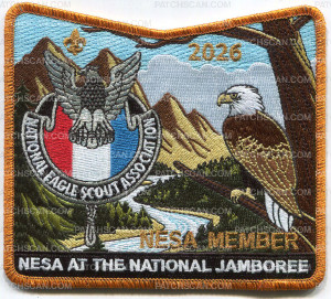 Patch Scan of NESA MEMBER JAMBOREE POCKET