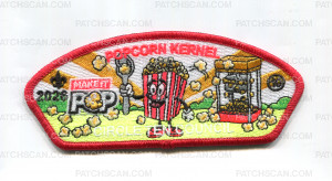 Patch Scan of Circle Ten Council Popcorn 2026(Red/CSP)