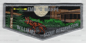 Patch Scan of Ema 'O Mahpe Williams Scout Reservation flap