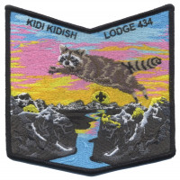 Kidi Kidish NOAC 2024 pocket patch black border Coronado Area Council #192