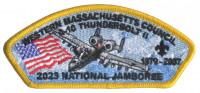 2023 NSJ Western Mass A-10 Thunderbolt II (Yellow) Western Massachusetts Council #234