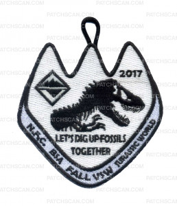 Patch Scan of N.F.C. BSA Fall VSW - Let's Dig up Fossils Together 