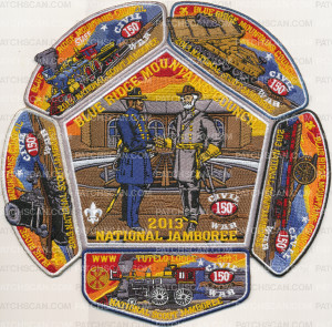 Patch Scan of 29581G - 2013 National Jamboree Set