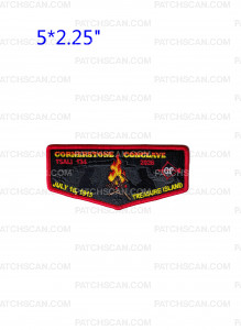 Patch Scan of Tsali Lodge Conclave 2026 Flap - Fire