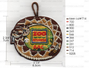 Patch Scan of AAC ZOO SNAKE
