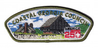 Coastal Georgia Council 250 Set - Historic Bases (CSP - Fort King George) Coastal Georgia Council