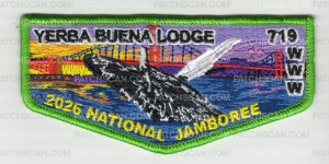 Patch Scan of Yerba Buena Lodge 719 2026 NJ flap