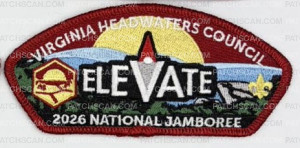 Patch Scan of Virgina Headwaters Council Delegate Set