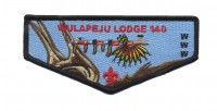 Wulapeju Lodge 140 Deer Head Left Flap Blackhawk Area Council #660