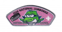 WMC National Jamboree Contingent 2026(Bird w/ 3 eyes CSP-Silver)(Ghosted #) Western Massachusetts Council #234