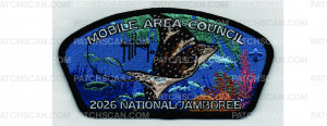 Patch Scan of 2026 National Jamboree Center Piece (PO 103925)