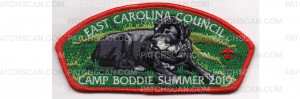 Patch Scan of Camp Boddie 50th Anniversary CSP #5 (PO 88687)