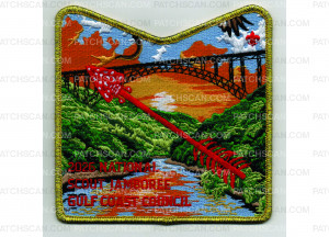 Patch Scan of 2026 National Jamboree Pocket Patch (PO 103393)
