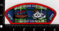 Samoset Council Wood Badge Centennial 1919 - 2019 Samoset Council #627