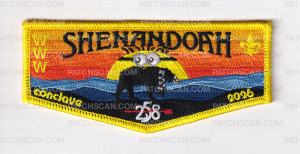 Patch Scan of Shenandoah Conclave Day Flaps