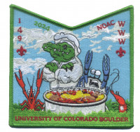 Caddo Lodge 149 NOAC 2024 Bottom piece (Green) Norwela Council #215