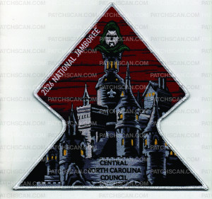 Patch Scan of 2026 National Jamboree Center Piece (PO 103896)